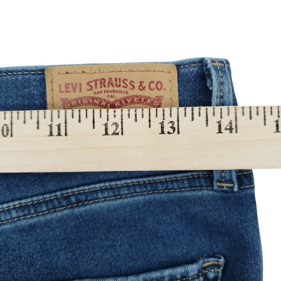 Levi's Jeans Women's Size 28 720 High Rise Super Skinny Stretch Medium Wash - Picture 5 of 9
